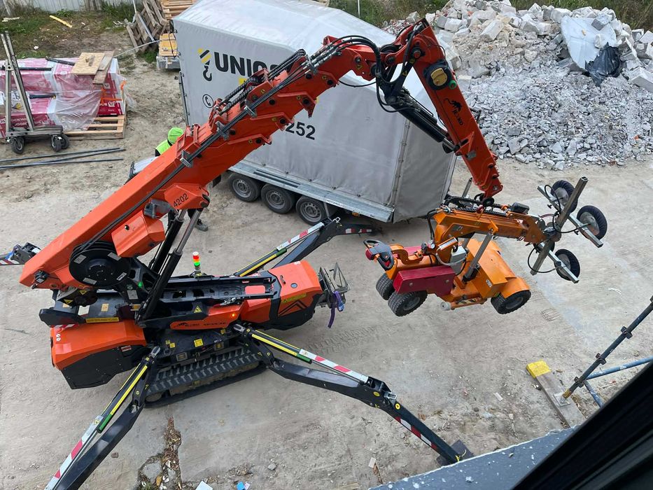 Wynajem Manipulator Smartlift 608 hl mini żuraw przyssawka do szklenia