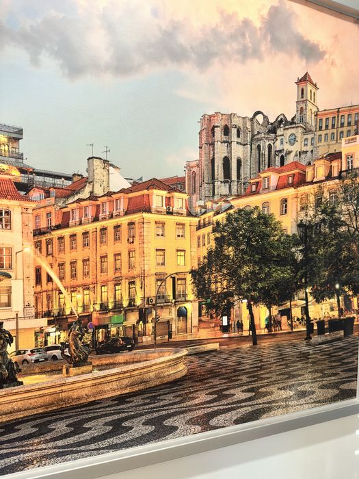 Quadro zona nobre de Lisboa