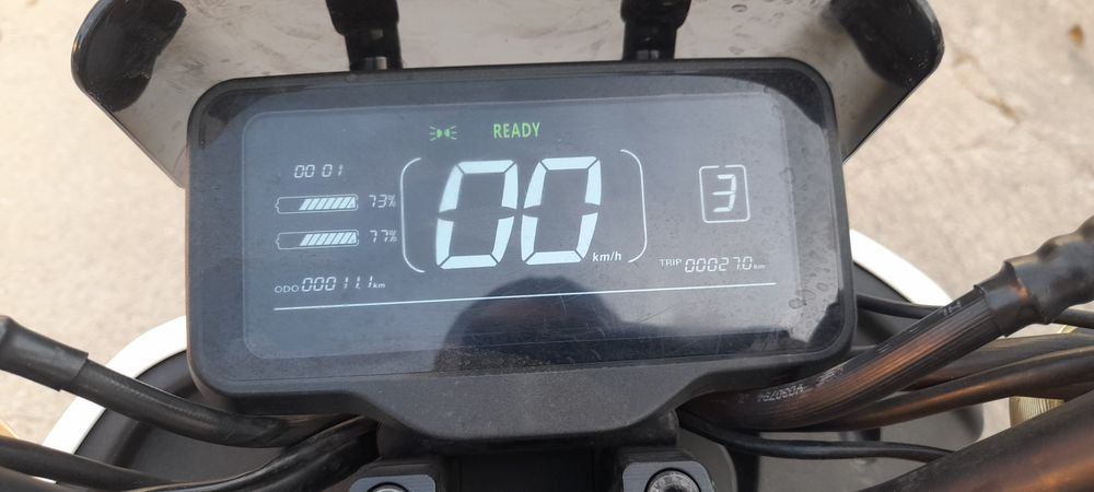 Moto eletrica matriculada