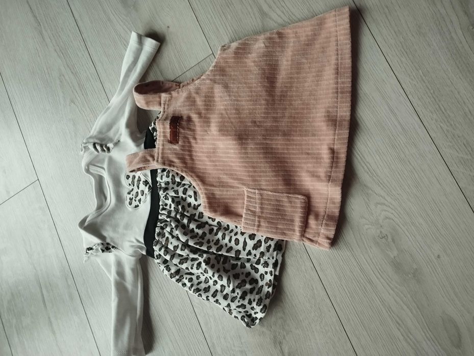 Zestaw ubrań dla dziewczynki 62