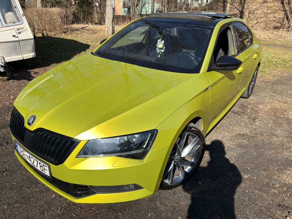 Skoda Superb Sportline 4x4 280 km salon PL bezwypadkowa prywatnie