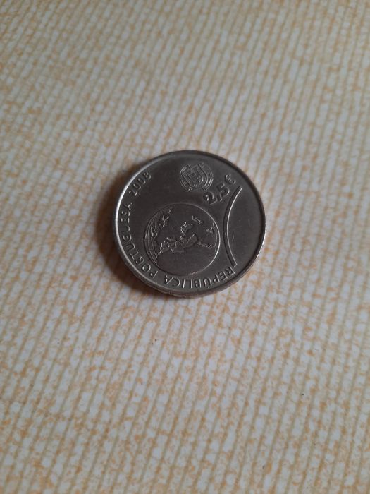 Moeda comemorativa 2,5 euros 2008