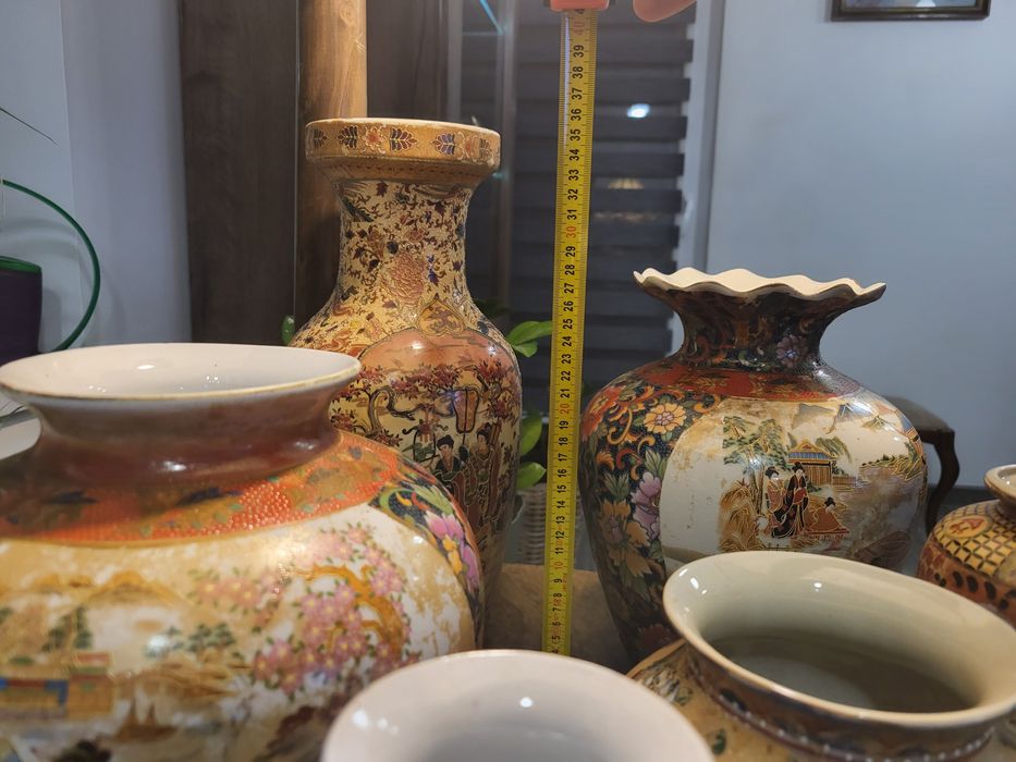 Wazony chińska ręcznie malowana porcelana 6szt