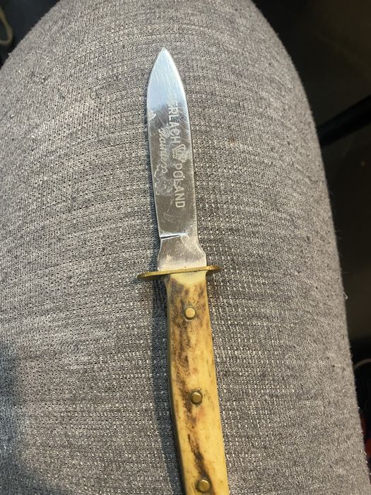 Nóż mysliwski gerlach retro staroć prl