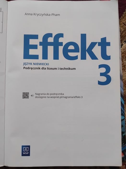 Effekt 3, j.niemiecki,  Wsip