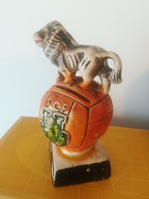 Mealheiro em Faiança Sporting CP Anos 1950