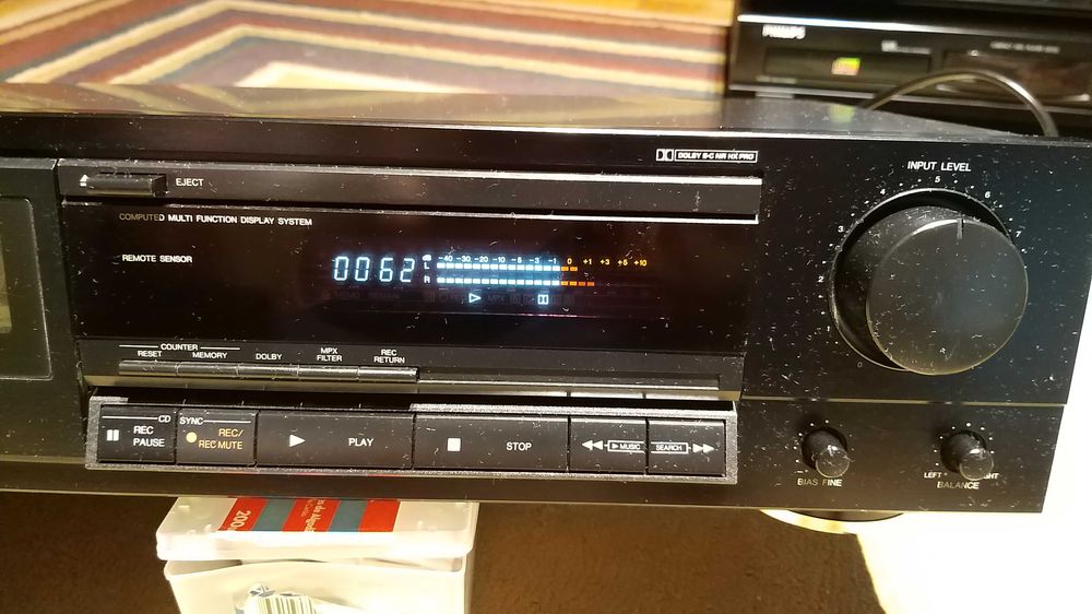 leitor de cassetes denon DRM 540