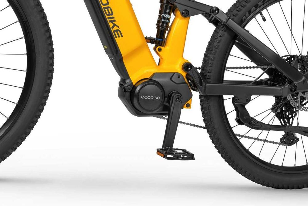 Rower elektryczny EcoBike RX500 Max Yellow Ananda 130Nm 960Wh Dostawa pod dom