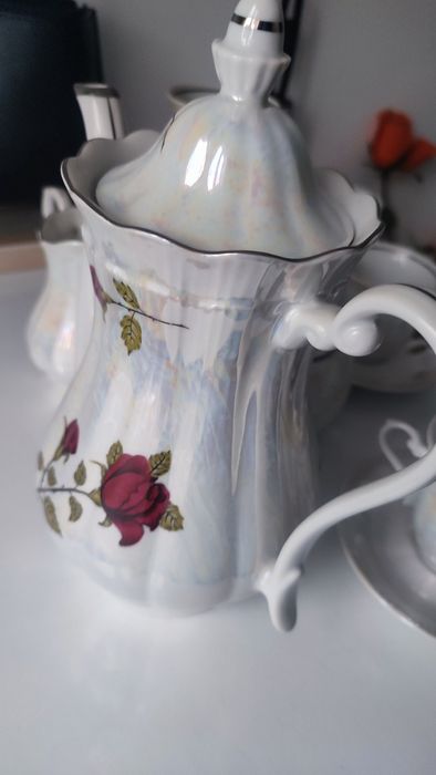 Wałbrzych Porcelana PRL glazurowana stan igła