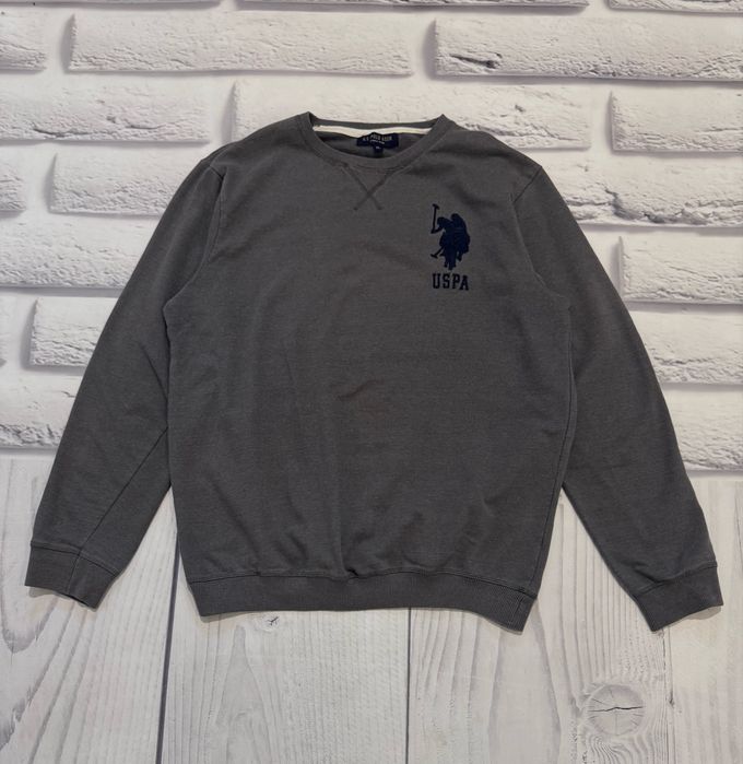 Світшот U.S. Polo Assn сірий, розмір XL