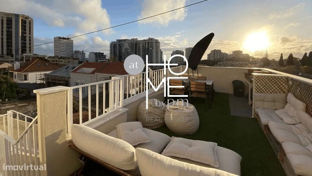 Caramão da Ajuda | Moradia T3 vista mar