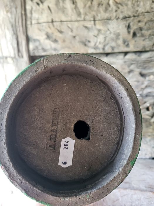 Ceramiczna figurka Święta Agata sygnowana