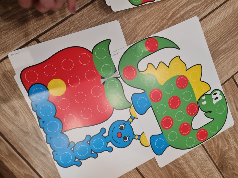 Мозаїка 2-5 років на підставці зі схемами нова