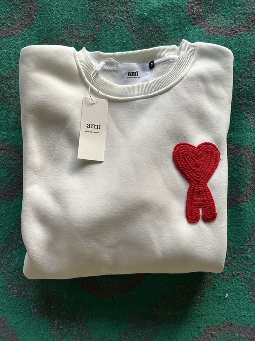 AMI Paris Alexandre Mattiussi Sweatshirt White