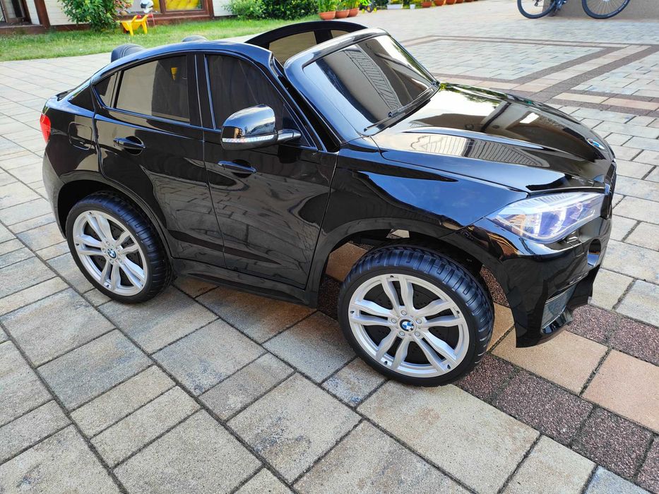 BAWIBUS.PL Auto samochód na akumulator BMW X6 dwuosobowe dla dzieci RC