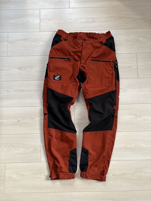 Оригінальні чоловічі трекінгові штани RevolutionRace Nordwand Pro Pants XL Rusty Orange Black