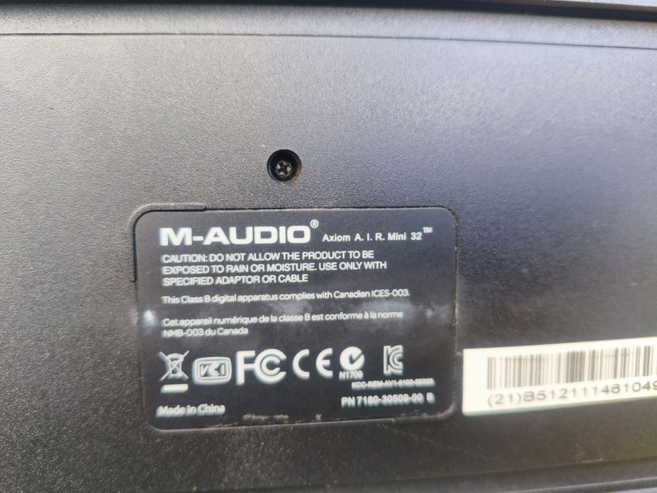 M-Audio Axiom Air Mini 32 | Controlador MIDI Compacto (Como Novo)