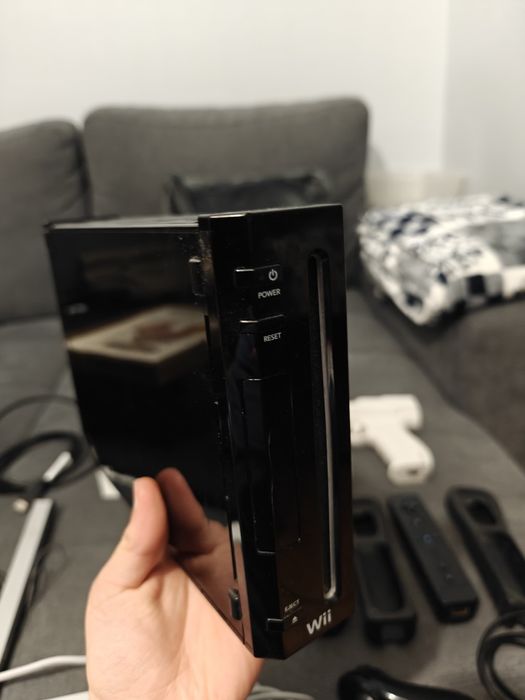 Wii com adaptador HDMI