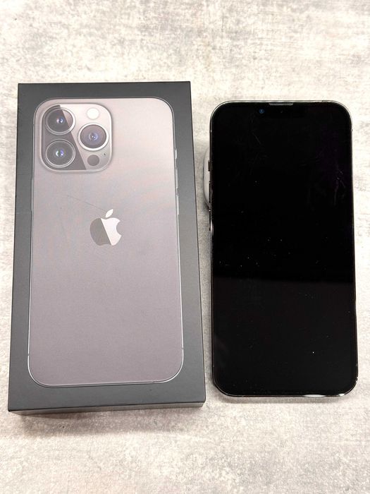 iPhone 13 Pro 256 GB – Graphite | Bardzo dobry stan | Bogaty zestaw