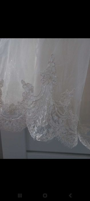 Suknia ślubna ecrui  38/40