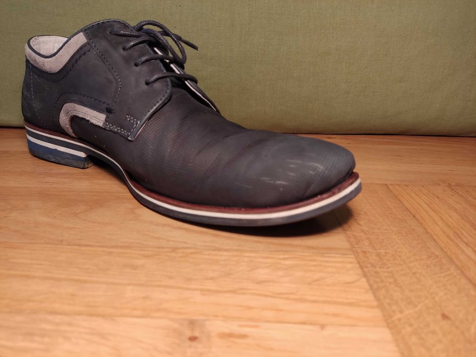 Eleganckie buty skórzane, KEN, 42