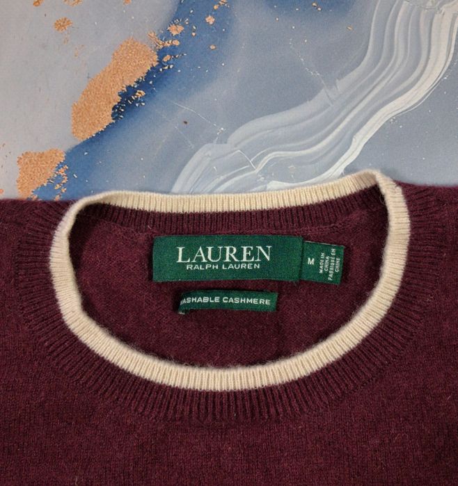 Свитер Lauren Ralph Lauren кашемир свитшот женский кофта