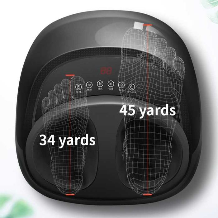 НОВЫЙ Массажер для ног с подогревом и несколькими режимами массажа