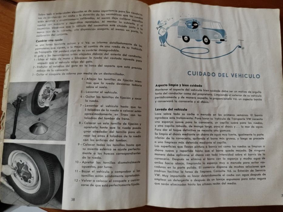 Manual Instruções VW T2 Pão de forma