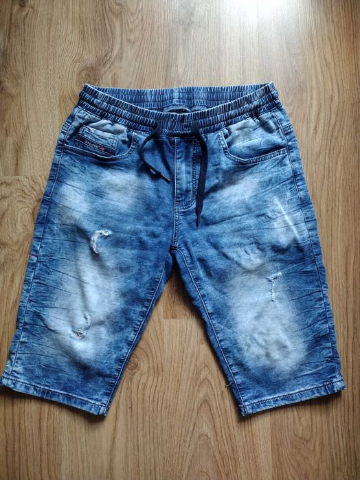 Spodenki jeansowe męskie L