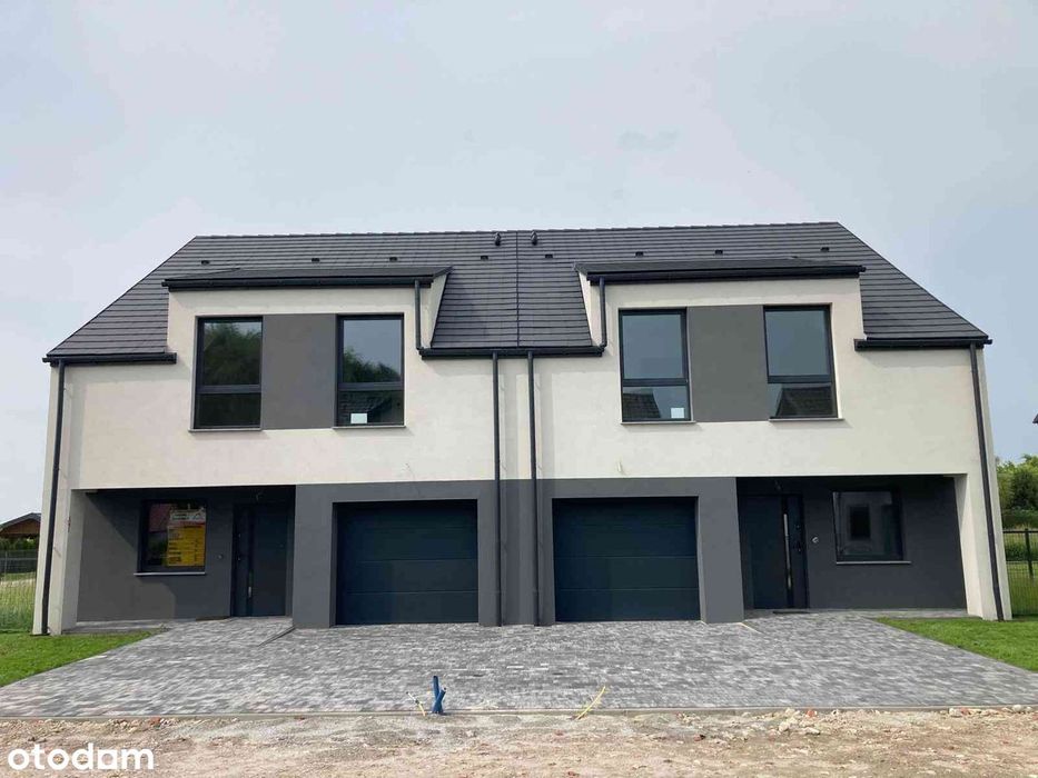 Dom z gabinetem+4 sypialnie - bliźniak, blisko KD