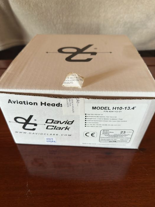 Headset de Aviação David Clark H10-13.4 – Novo