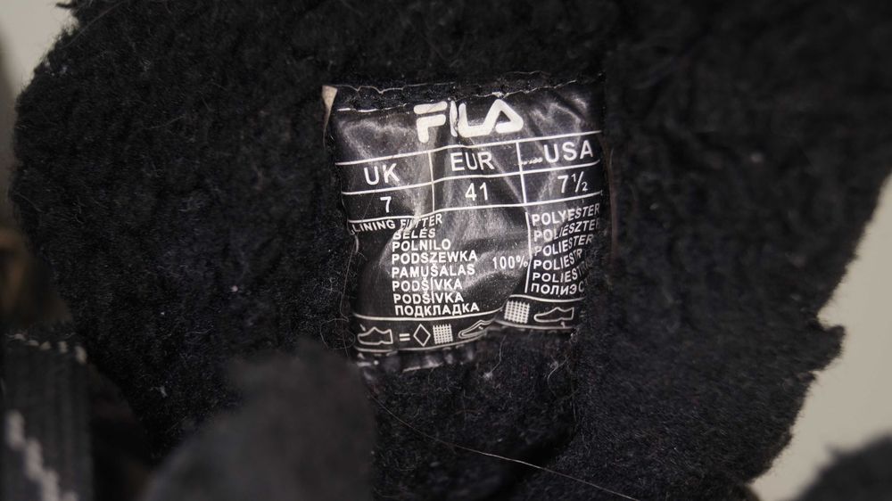 Buty młodzieżowe FILA zimowe ocieplane