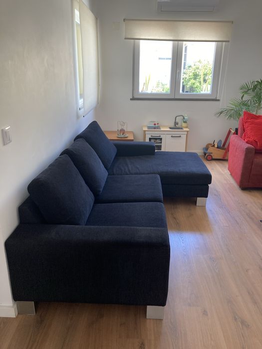 Sofá com chaise longue Bo concept