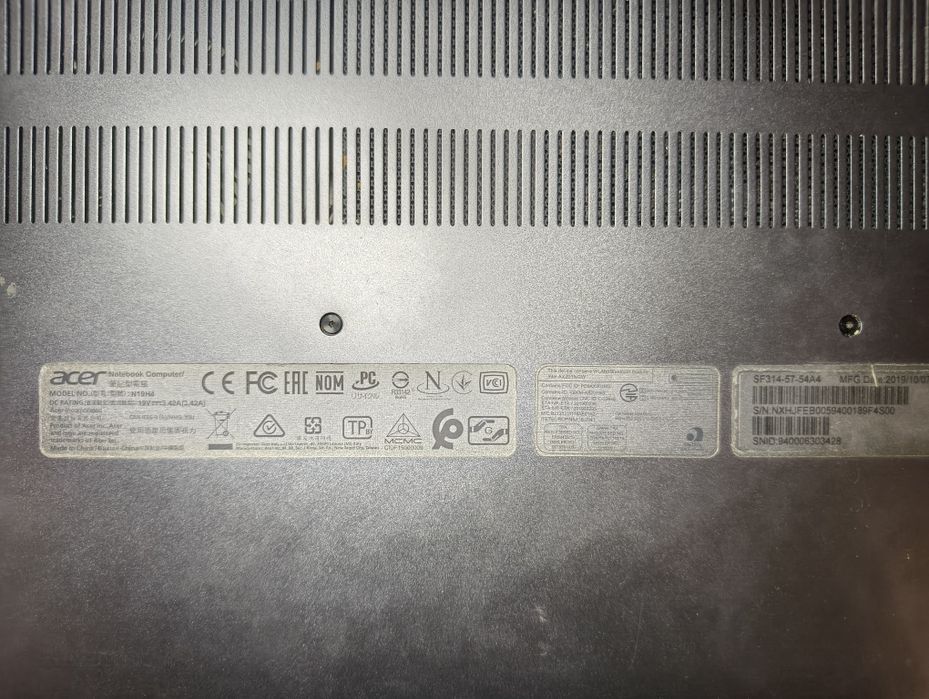 Acer switch 3 para peças