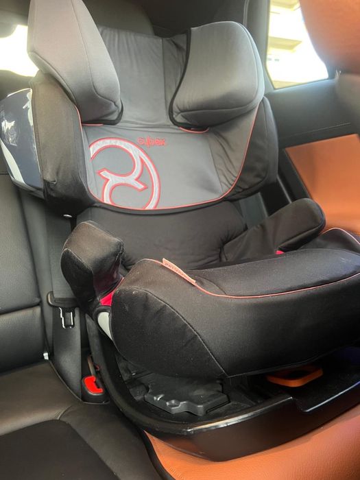 Cadeira auto cybex solution com isofix (grupo 1,2,3)