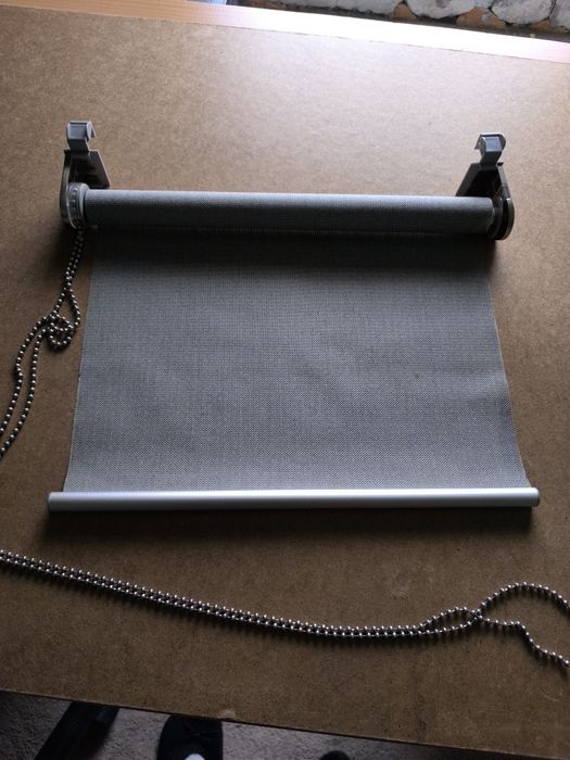 Roleta wewnątrzna szara 40 cm