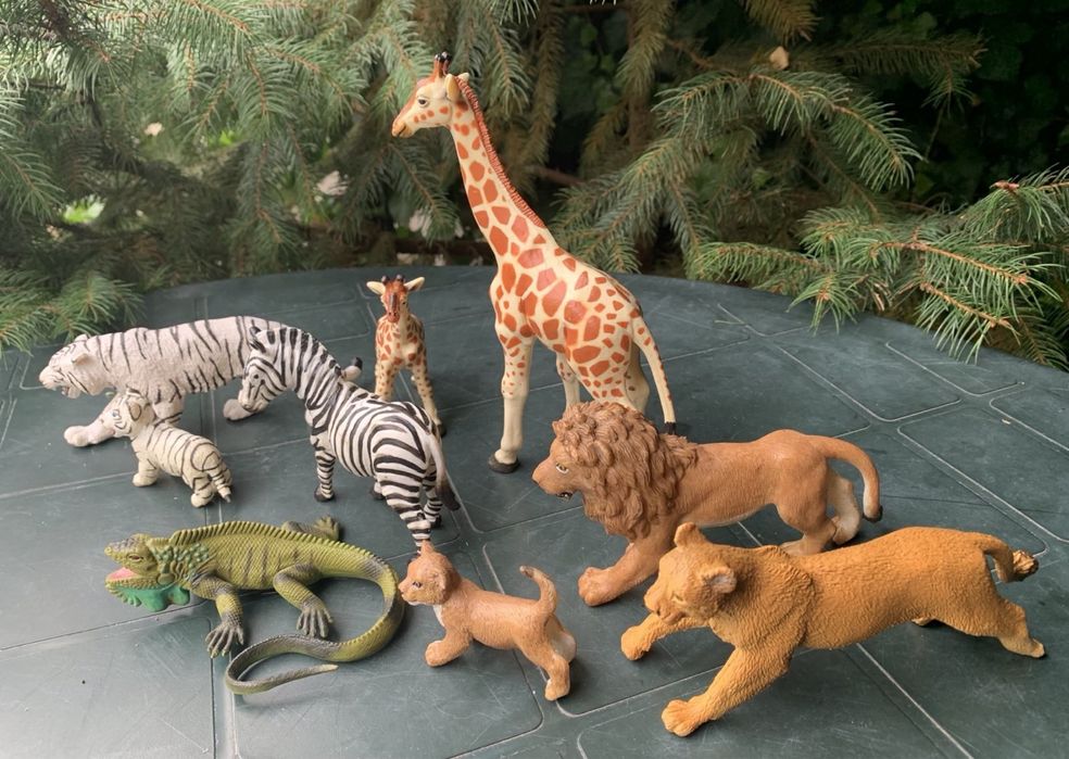 Фигурки Schleich динозавр, морские ,дикие и домашнии животные