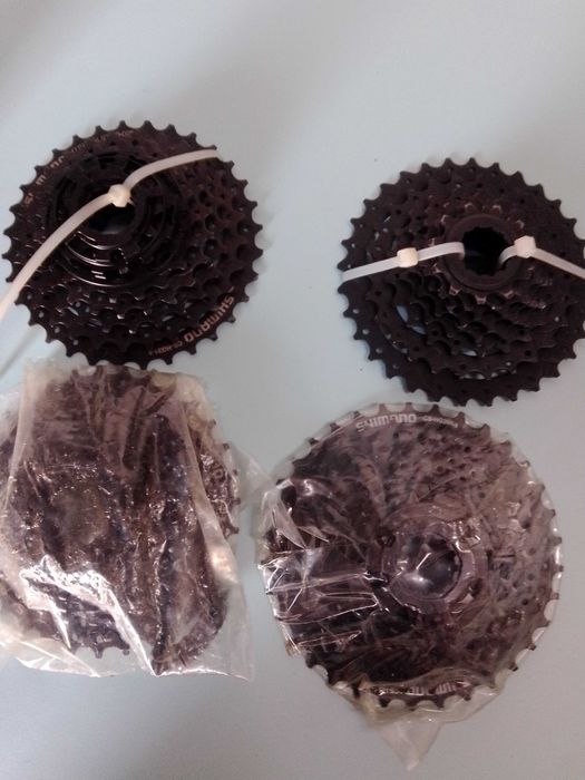 Cassetes Shimano de 8v novas