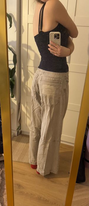 Spodnie jeansy baggy