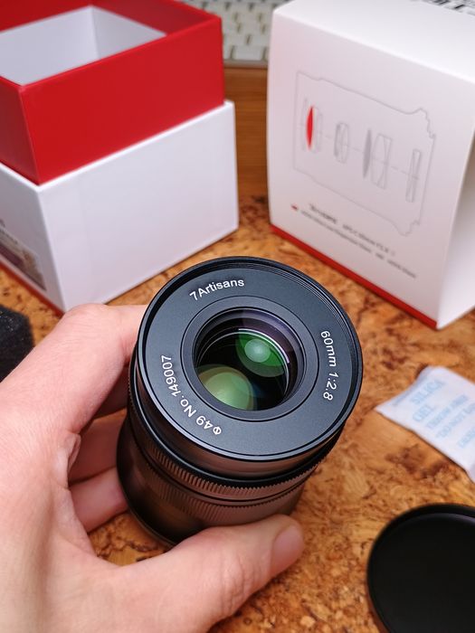 Макро 60mm f2.8 II об'єктив 7Artisans під Sony