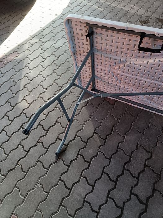 Mesa grande plástica