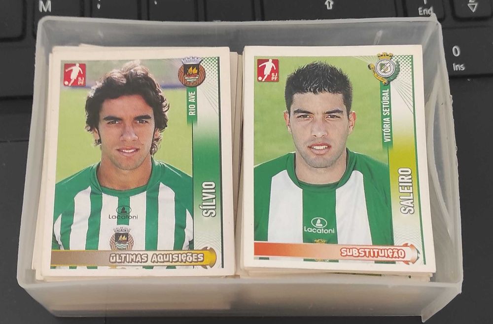Cromos da Coleção Futebol 2014/15, 13/14, 08/09 e 16/17