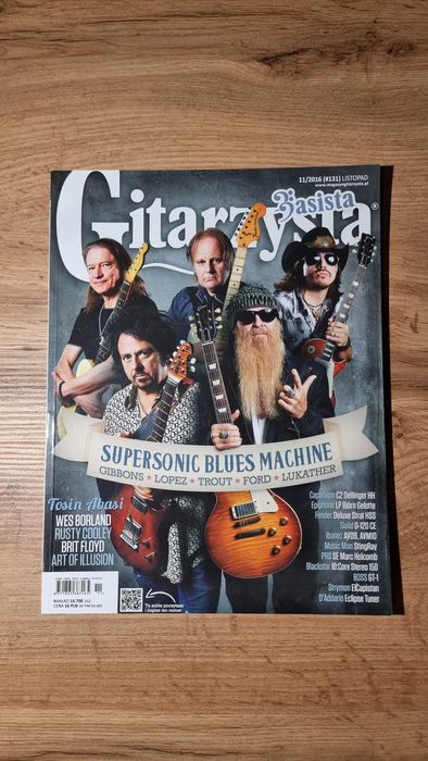 Gitarzysta 11/2016 (131) + Basista (73) - Supersonic Blues Machine