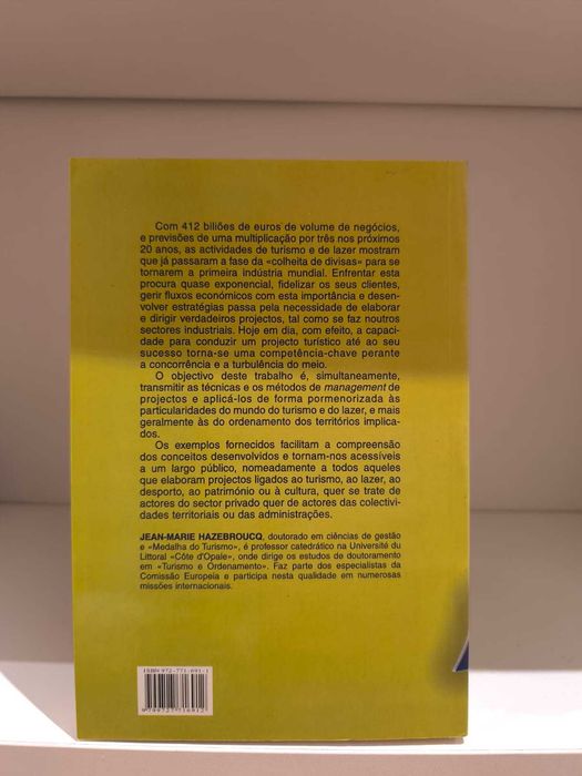 Livro "Management dos Projectos de Turismo e de Lazer" Hazebroucq