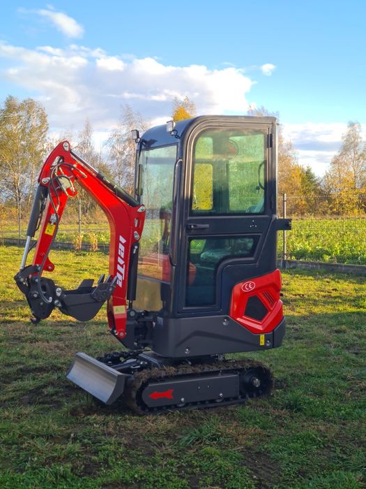 Minikoparka LEITE LT1012S FV 23% NOWA szybkozłacze gratis