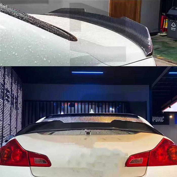 Спойлер Infiniti Q40 диффузор сплиттер губа пороги зеркала сплiтер