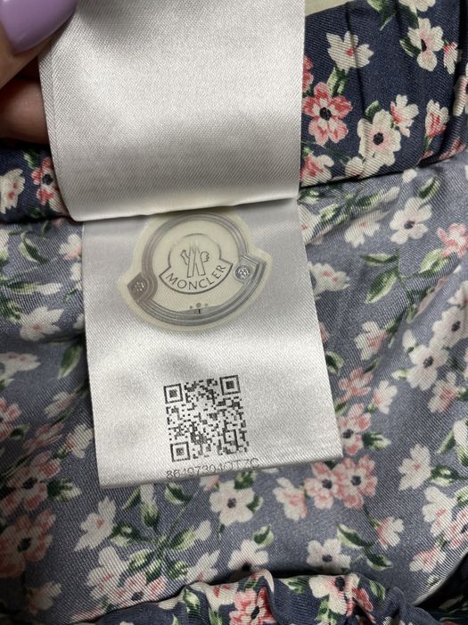 Брюки з шовку Moncler