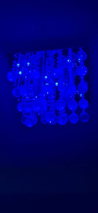 Lampa sufitowa LED kolory