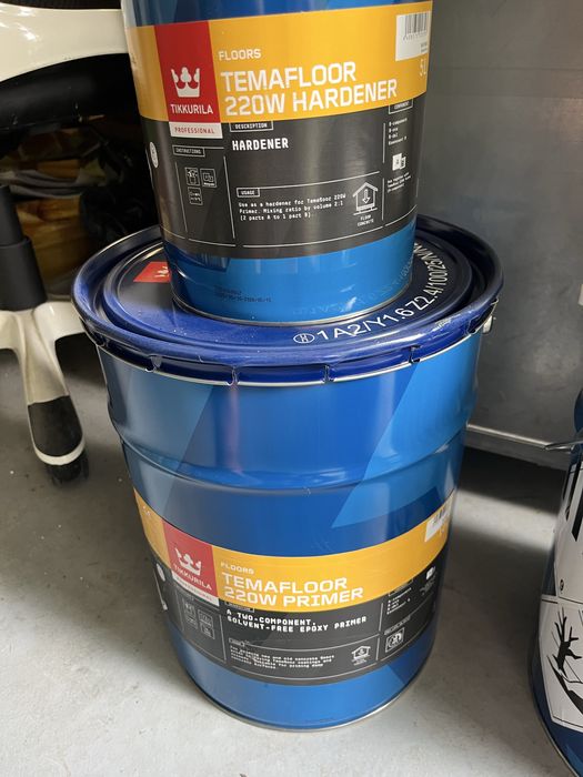 Wodna żywica gruntująca Temafloor 220 W-15 ltr
