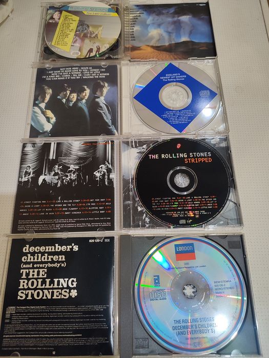 CD диски rolling stones.
